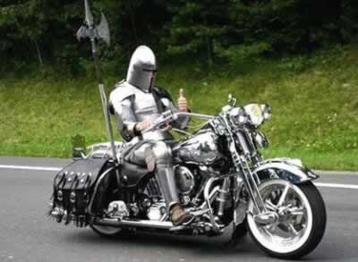 Medieval motor bike