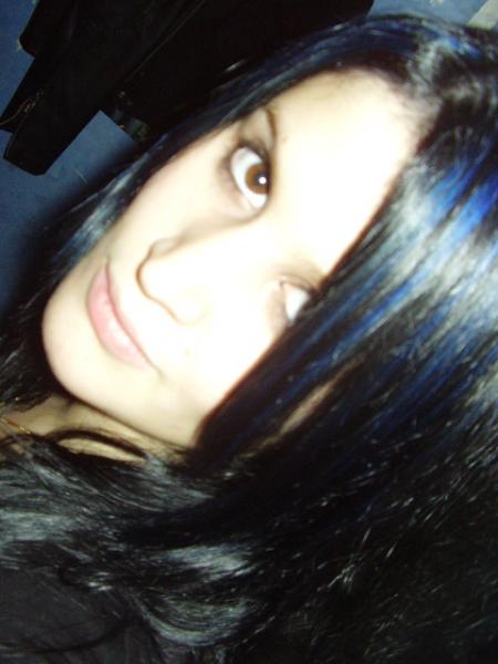 meches bleu